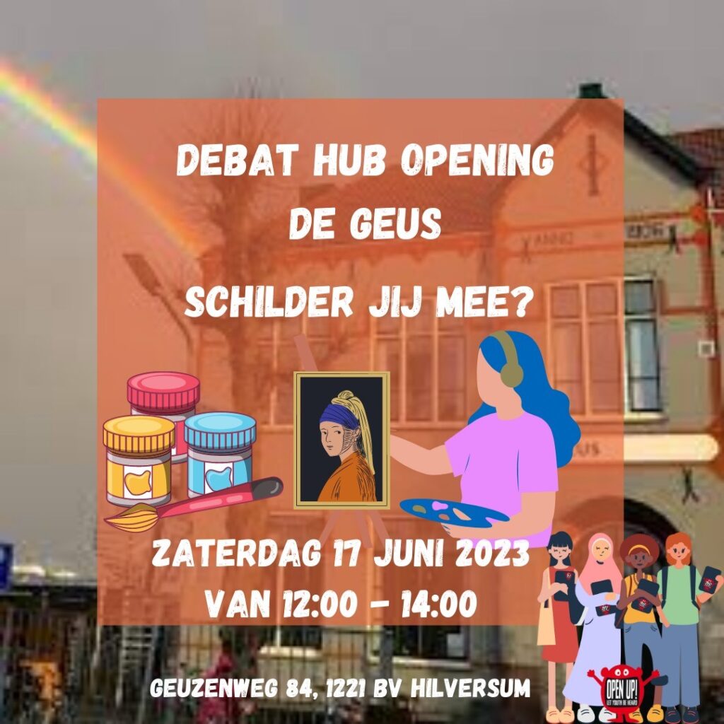 DebatHUB De Geus schildermoment 17 juni 2023